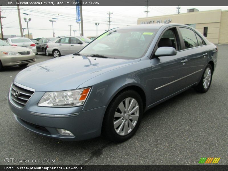 Medium Silver Blue / Gray 2009 Hyundai Sonata Limited