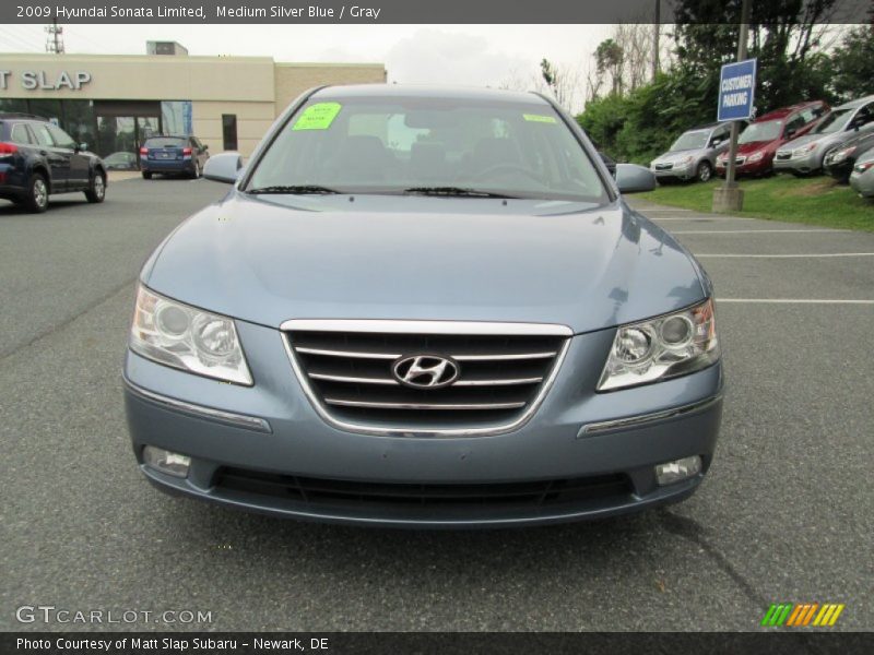 Medium Silver Blue / Gray 2009 Hyundai Sonata Limited