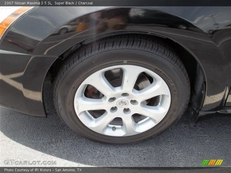 Super Black / Charcoal 2007 Nissan Maxima 3.5 SL