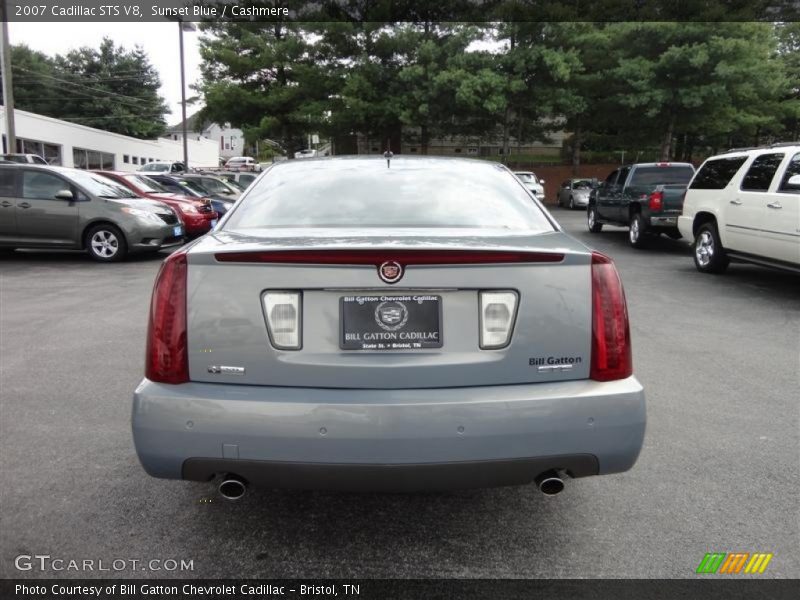 Sunset Blue / Cashmere 2007 Cadillac STS V8