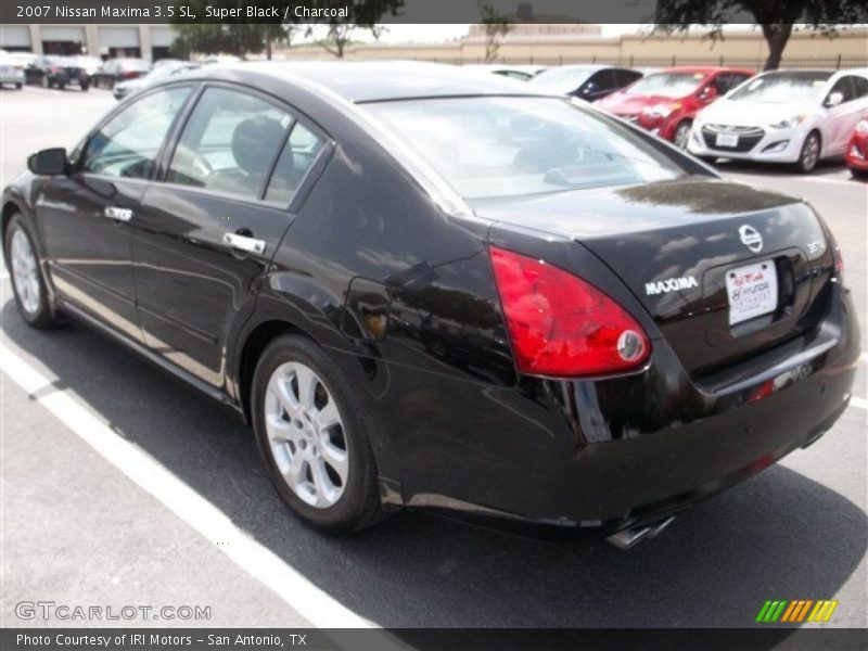 Super Black / Charcoal 2007 Nissan Maxima 3.5 SL