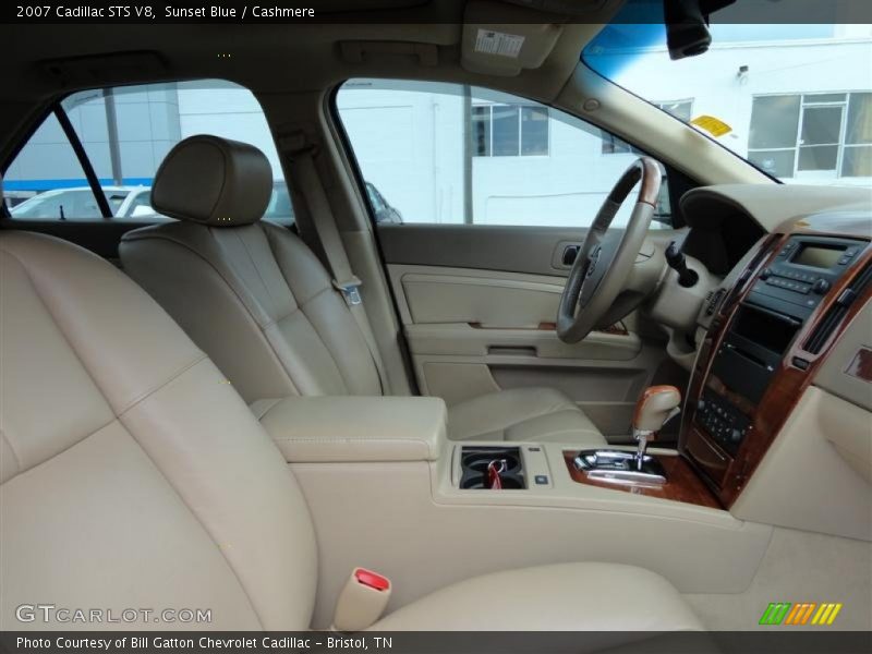 Sunset Blue / Cashmere 2007 Cadillac STS V8