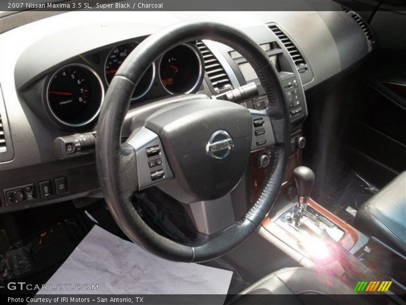 Super Black / Charcoal 2007 Nissan Maxima 3.5 SL