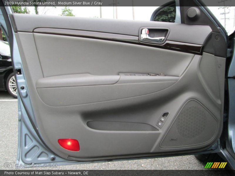 Medium Silver Blue / Gray 2009 Hyundai Sonata Limited