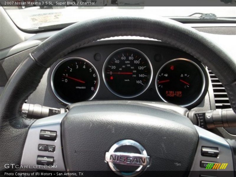 Super Black / Charcoal 2007 Nissan Maxima 3.5 SL