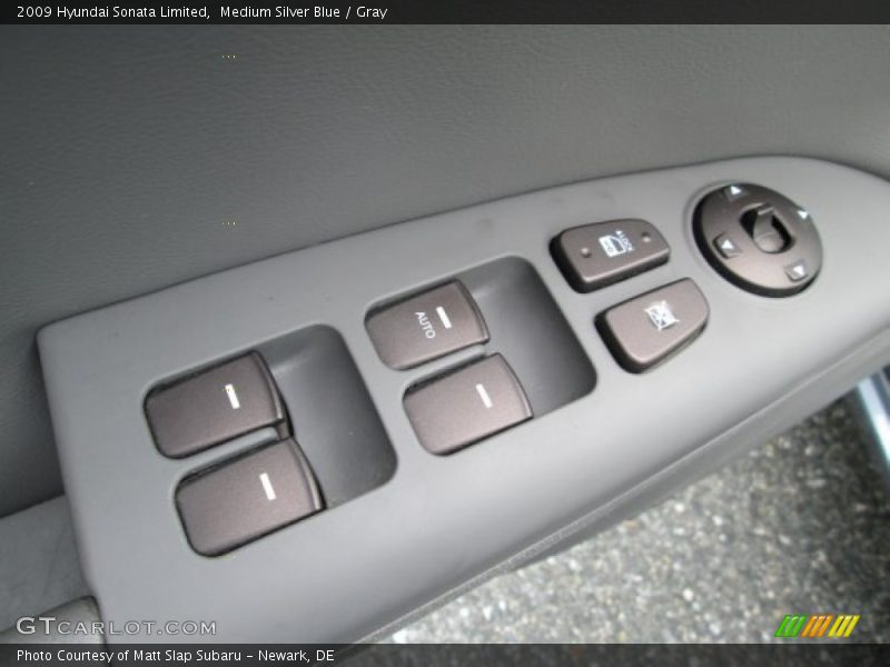 Medium Silver Blue / Gray 2009 Hyundai Sonata Limited