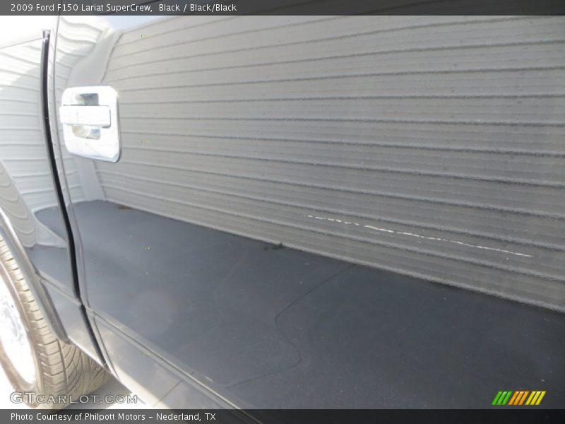 Black / Black/Black 2009 Ford F150 Lariat SuperCrew