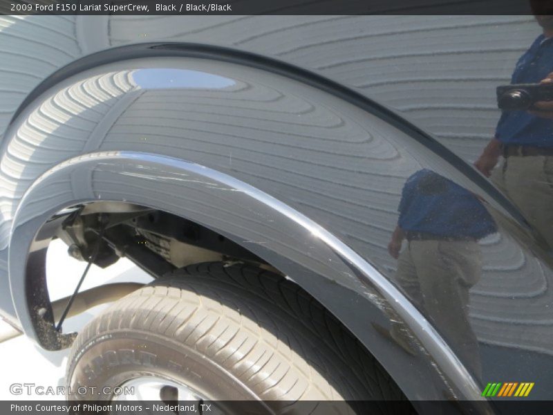 Black / Black/Black 2009 Ford F150 Lariat SuperCrew
