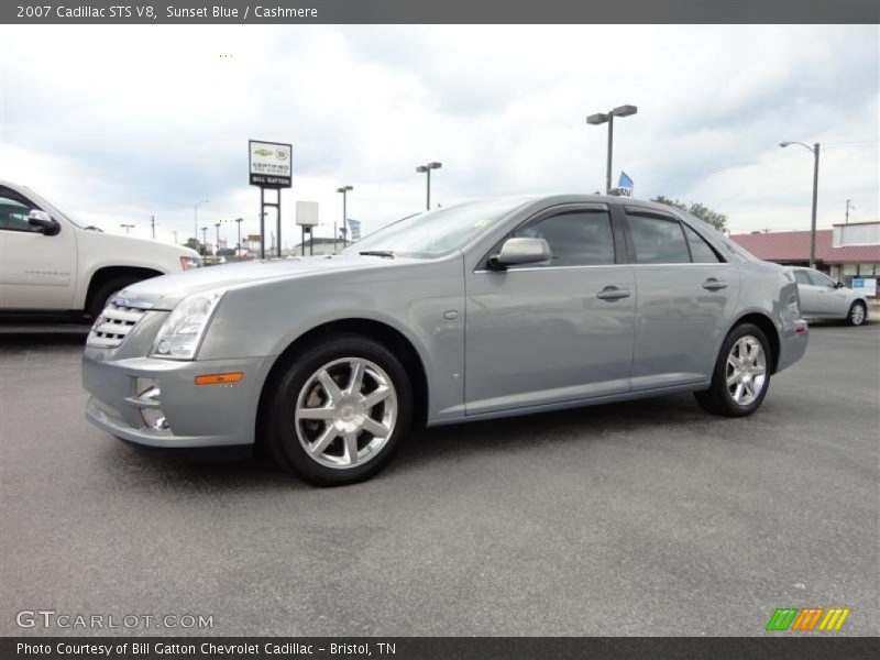 Sunset Blue / Cashmere 2007 Cadillac STS V8