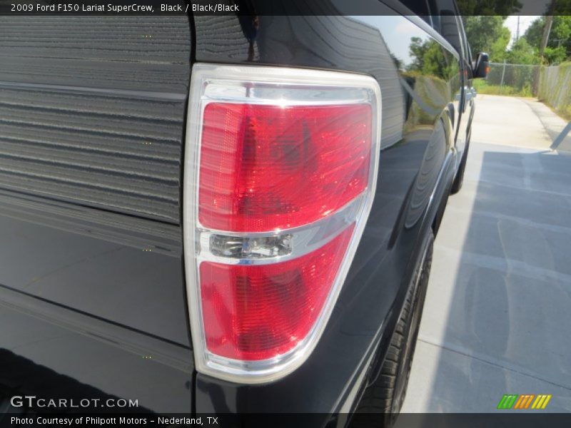 Black / Black/Black 2009 Ford F150 Lariat SuperCrew