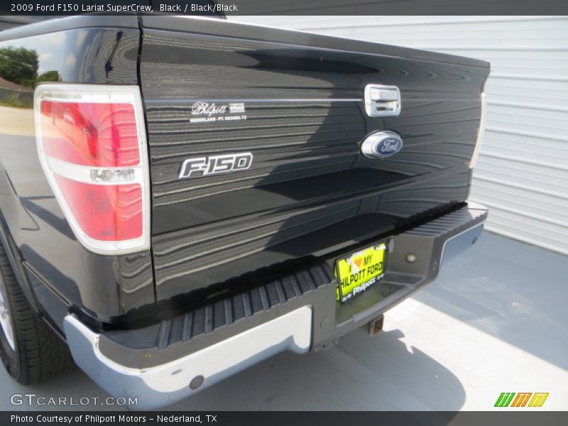 Black / Black/Black 2009 Ford F150 Lariat SuperCrew