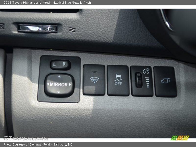 Nautical Blue Metallic / Ash 2013 Toyota Highlander Limited
