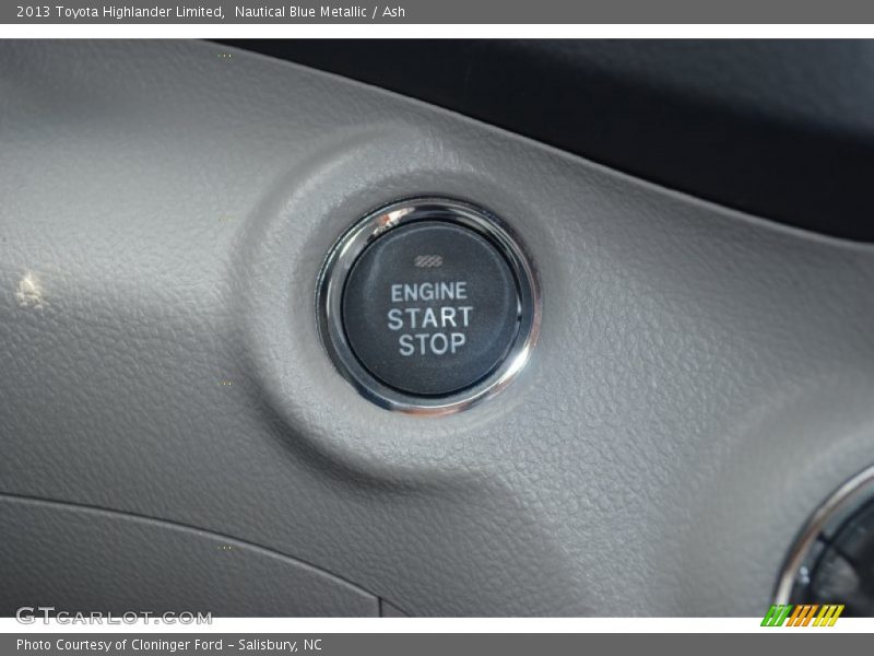 Nautical Blue Metallic / Ash 2013 Toyota Highlander Limited