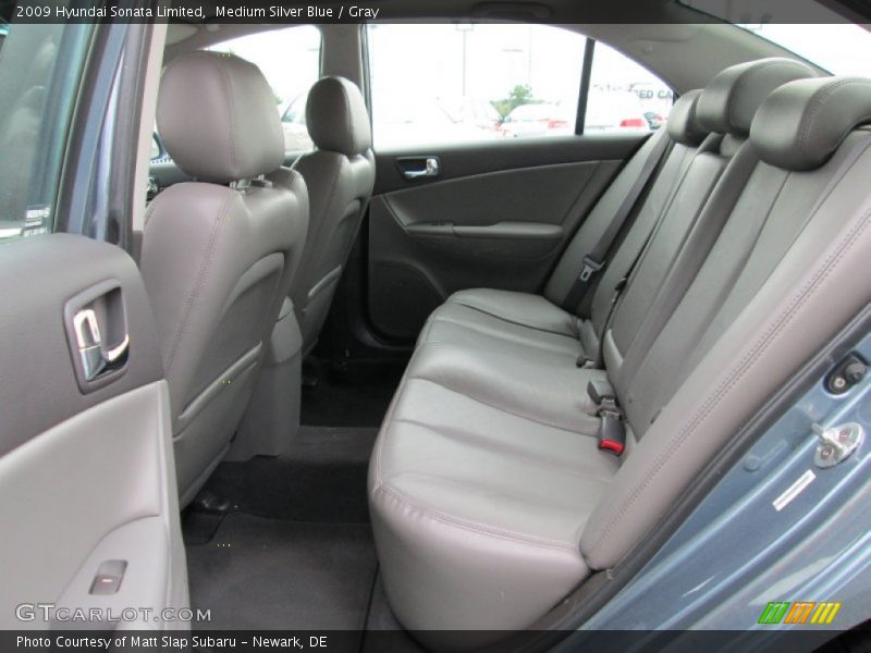 Medium Silver Blue / Gray 2009 Hyundai Sonata Limited
