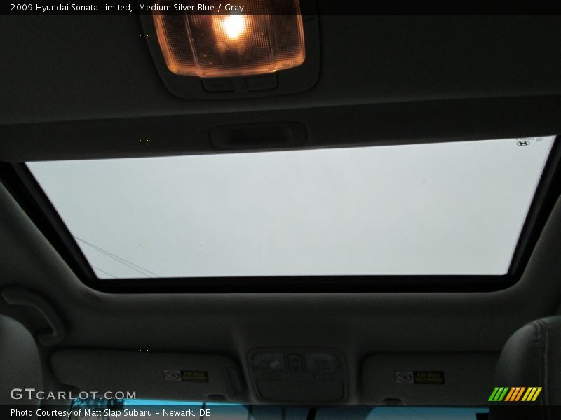 Medium Silver Blue / Gray 2009 Hyundai Sonata Limited