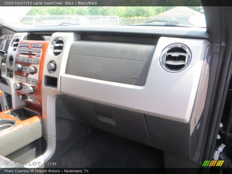 Black / Black/Black 2009 Ford F150 Lariat SuperCrew