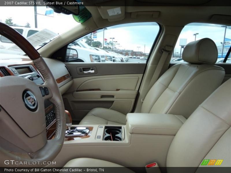 Sunset Blue / Cashmere 2007 Cadillac STS V8