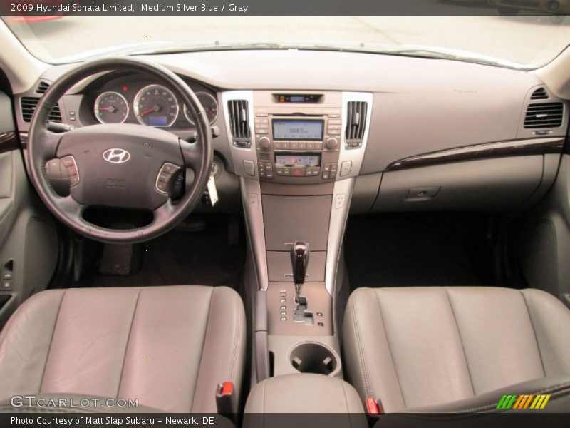 Medium Silver Blue / Gray 2009 Hyundai Sonata Limited