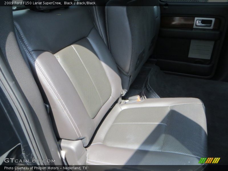 Black / Black/Black 2009 Ford F150 Lariat SuperCrew