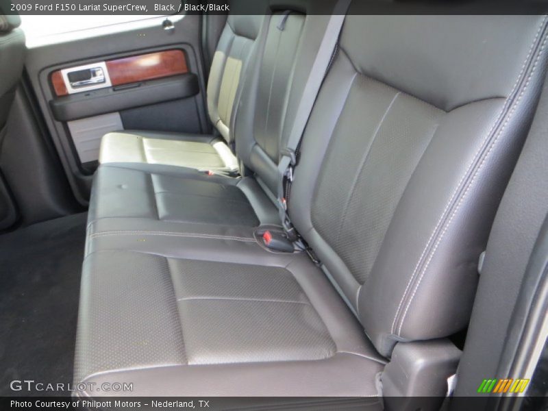 Black / Black/Black 2009 Ford F150 Lariat SuperCrew