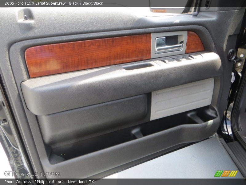 Black / Black/Black 2009 Ford F150 Lariat SuperCrew