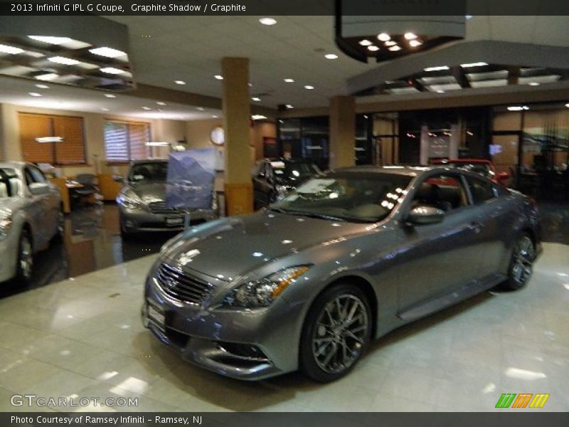 Graphite Shadow / Graphite 2013 Infiniti G IPL G Coupe