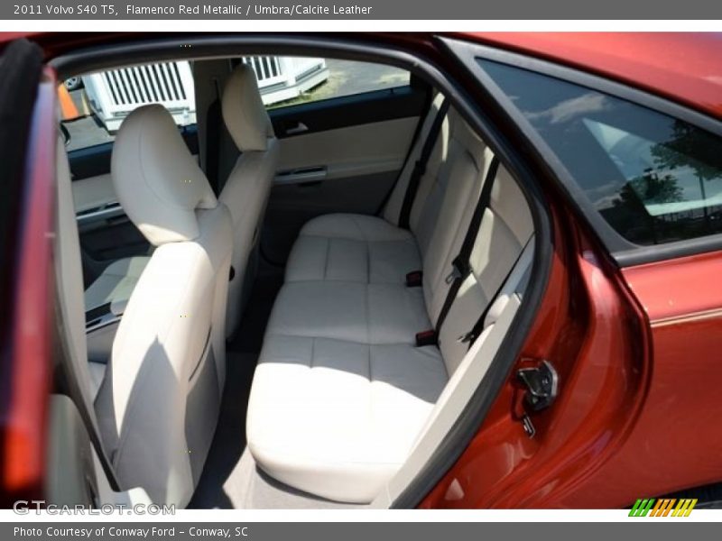 Flamenco Red Metallic / Umbra/Calcite Leather 2011 Volvo S40 T5