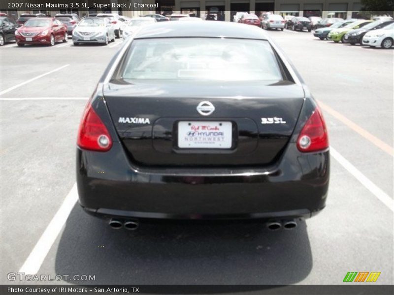 Super Black / Charcoal 2007 Nissan Maxima 3.5 SL