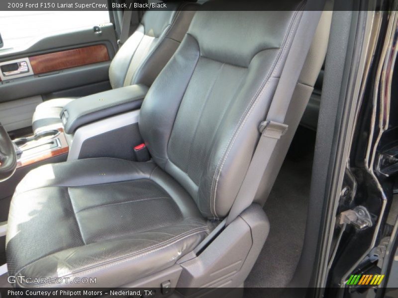 Black / Black/Black 2009 Ford F150 Lariat SuperCrew