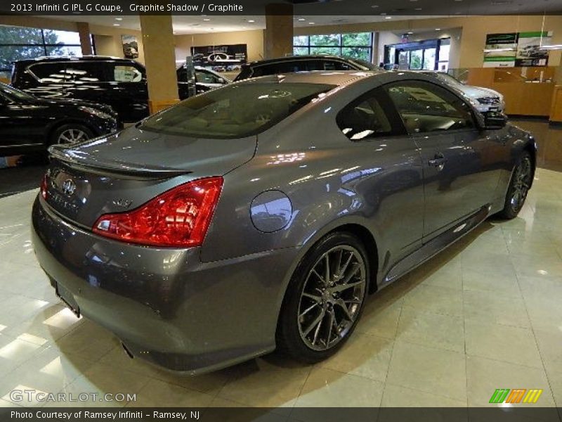 Graphite Shadow / Graphite 2013 Infiniti G IPL G Coupe