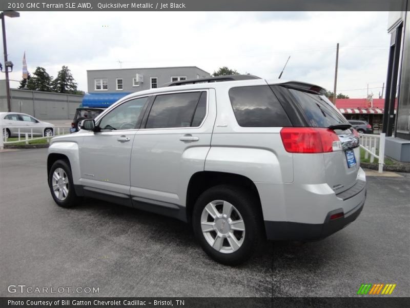 Quicksilver Metallic / Jet Black 2010 GMC Terrain SLE AWD