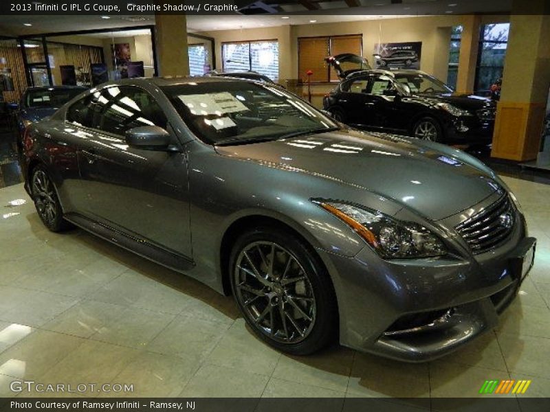 Graphite Shadow / Graphite 2013 Infiniti G IPL G Coupe
