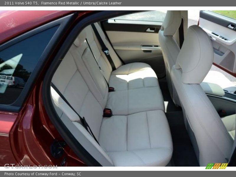 Flamenco Red Metallic / Umbra/Calcite Leather 2011 Volvo S40 T5
