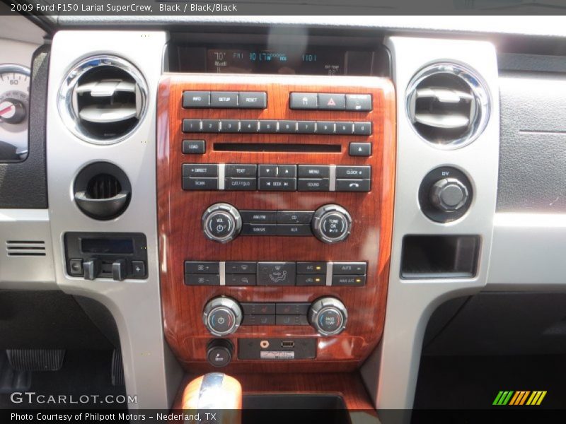 Black / Black/Black 2009 Ford F150 Lariat SuperCrew