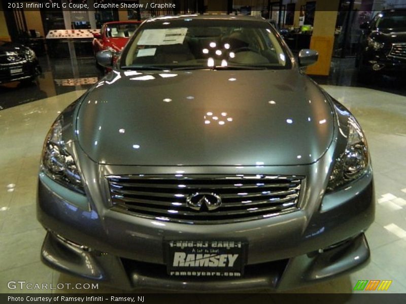 Graphite Shadow / Graphite 2013 Infiniti G IPL G Coupe