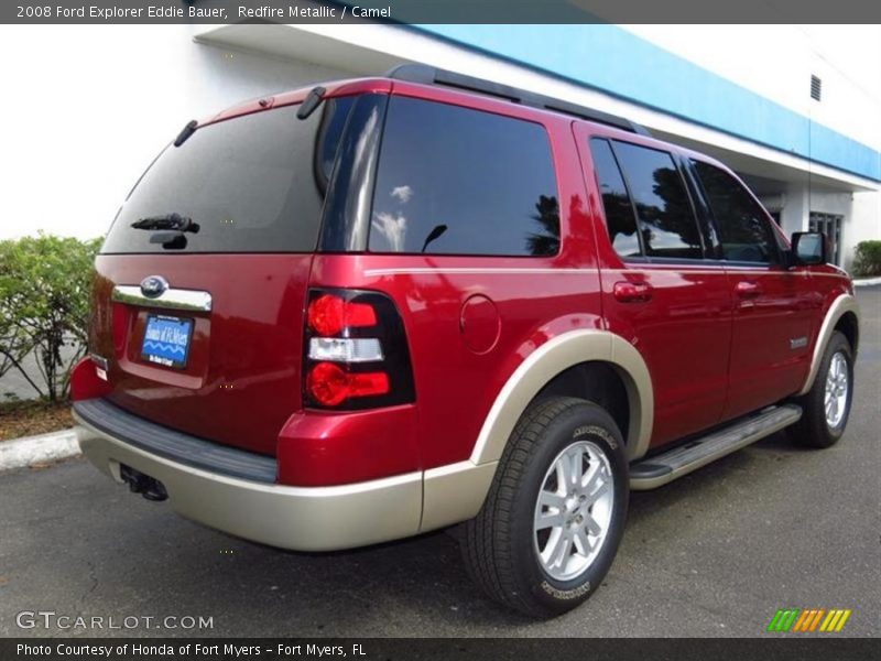 Redfire Metallic / Camel 2008 Ford Explorer Eddie Bauer