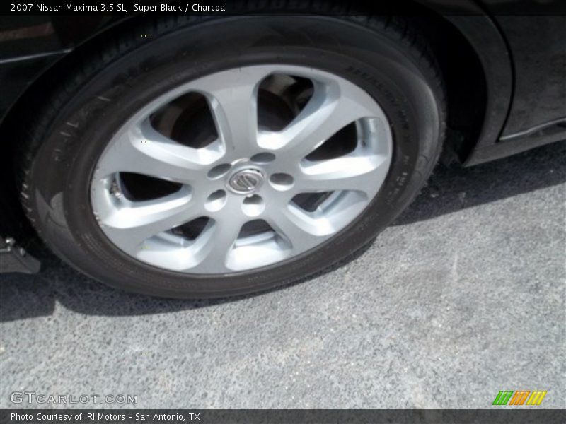 Super Black / Charcoal 2007 Nissan Maxima 3.5 SL