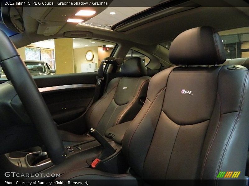 Graphite Shadow / Graphite 2013 Infiniti G IPL G Coupe