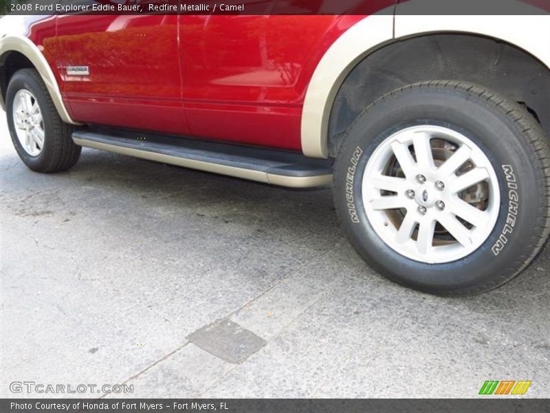 Redfire Metallic / Camel 2008 Ford Explorer Eddie Bauer