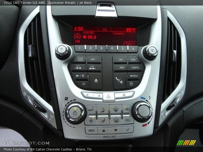 Quicksilver Metallic / Jet Black 2010 GMC Terrain SLE AWD