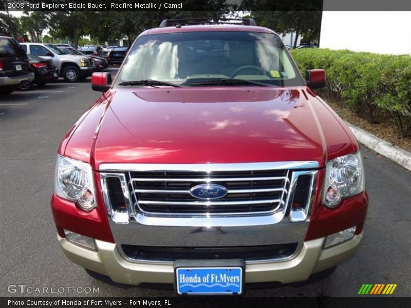 Redfire Metallic / Camel 2008 Ford Explorer Eddie Bauer