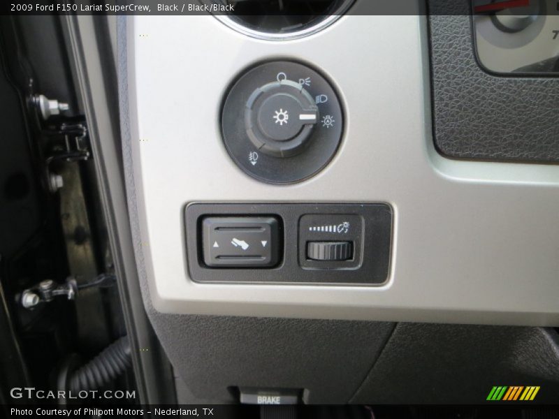 Black / Black/Black 2009 Ford F150 Lariat SuperCrew
