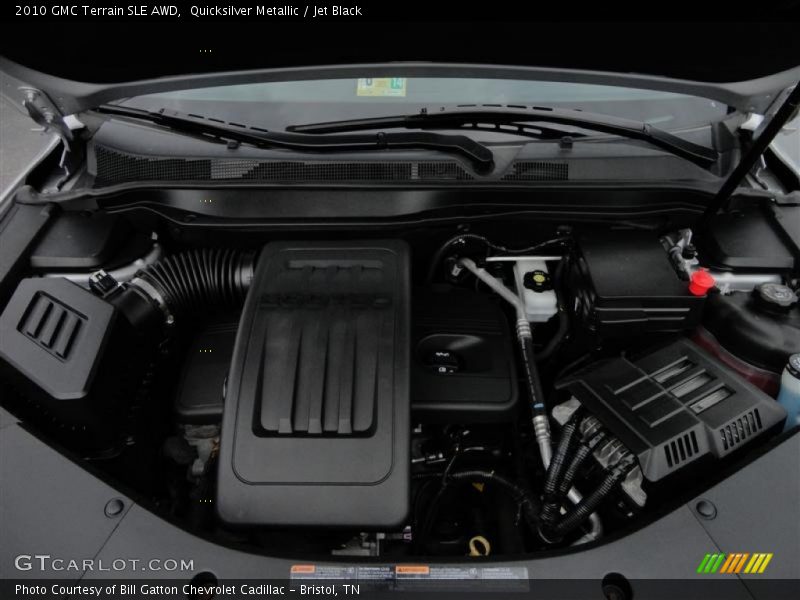 Quicksilver Metallic / Jet Black 2010 GMC Terrain SLE AWD