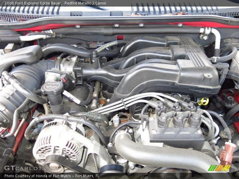 Redfire Metallic / Camel 2008 Ford Explorer Eddie Bauer