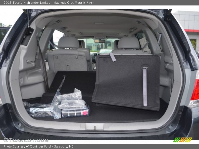 Magnetic Gray Metallic / Ash 2013 Toyota Highlander Limited