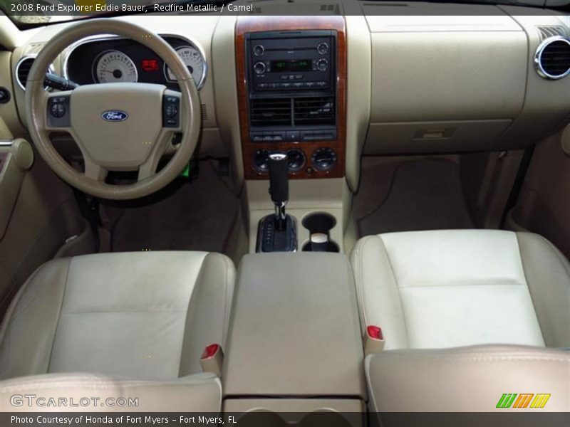 Redfire Metallic / Camel 2008 Ford Explorer Eddie Bauer