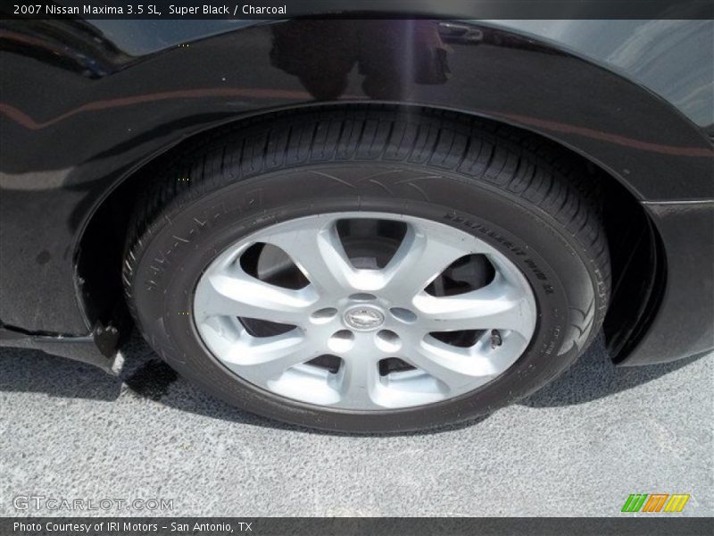 Super Black / Charcoal 2007 Nissan Maxima 3.5 SL