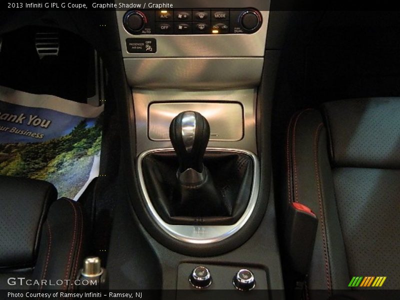Graphite Shadow / Graphite 2013 Infiniti G IPL G Coupe