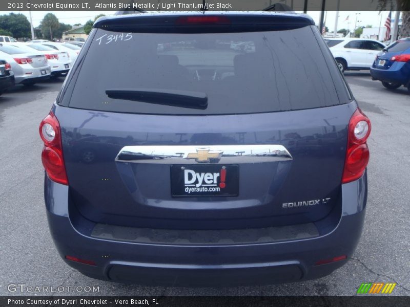 Atlantis Blue Metallic / Light Titanium/Jet Black 2013 Chevrolet Equinox LT
