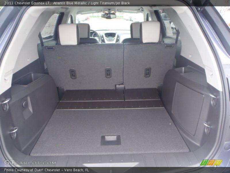 Atlantis Blue Metallic / Light Titanium/Jet Black 2013 Chevrolet Equinox LT